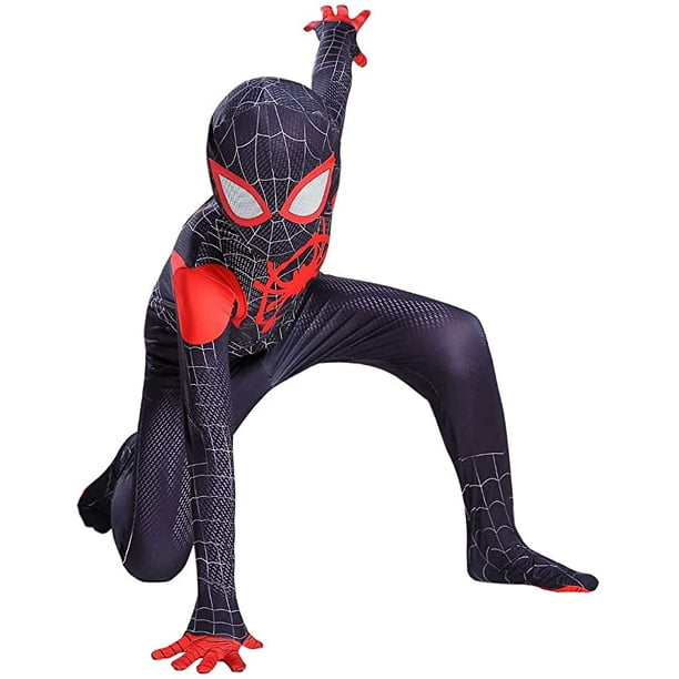 Kids Superhero Spandex Costume Cosplay 3D Zentai Full Bodysuit boys Halloween Cosplay